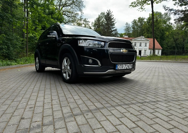 Chevrolet Captiva cena 39900 przebieg: 204000, rok produkcji 2013 z Łeba małe 254